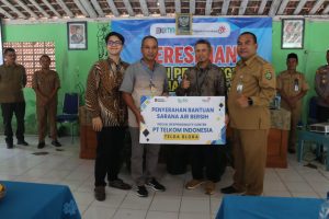 CSR Telkom Bantu Sarpras Air Untuk Warga Tempurejo