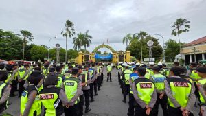 Malam Tahun Baru 2026 Kondusif, Polres Blora Terjunkan 181 Personel di 11 Titik Strategis