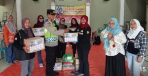 Srikandi Kudus Bersatu Salurkan Obat -Obatan Perlengkapan Bayi, Sembako, di Dua Posko Banjir ,Payaman dan Tanjungkarang