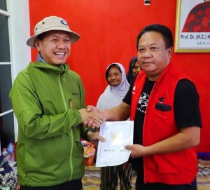 DPC PDI Perjuangan Kudus Jadi Satu-satunya Partai Politik yang Buka Posko Pengungsian Banjir