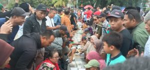 Wujud Api Perjuangan Syukuran AMPB,Sudewo Jadi Tersangka KPK.