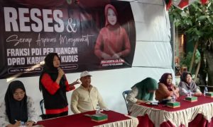 Reses Nida Saidatul Iza  Anggota DPRD Kudus Fraksi Partai PDI-Perjuangan Serap Aspirasi Masyarakat Pelosok.