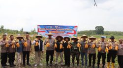 Polres Blora Ikuti Panen Raya Jagung Serentak Kuartal II dan Launching SPPG Polri Secara Virtual