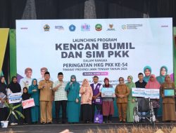 Dipusatkan di Blora, Program “Kencan Bumil” Resmi Meluncur di HKG PKK Jateng ke – 54