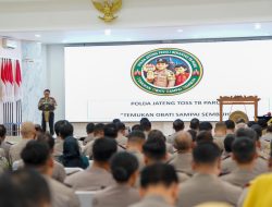 Polda Jateng Launching Program Peduli Berantas TB Paru, Bhabinkamtibmas Diterjunkan Jadi Tracer