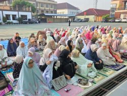 Polres Blora Gelar Sholat Idul Adha 1447H dan Salurkan Hewan Qurban untuk Warga