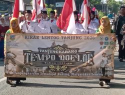 Angkat Tradisi Jadoel, Kostum, Permainan Hingga Jajan , Lentog Tanjungkarang Tempoe Doeloe Kuatkan Sejarah Regenerasi