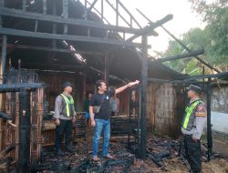 Akibat Bakar Sampa, Rumah dan Kandang di Banjarejo Hangus Terbakar
