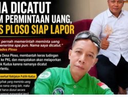 Catut Nama Memanas Dugaan Polemik Minta Cuan PKL ,Mas’ud lapor Polisi