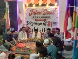 Malam Sakral Tirakat Menyambut Detik -Detik Kemerdekaan 17 Agustus 1945.HUT RI ke 81.Didukuh Sumber Hadipolo.